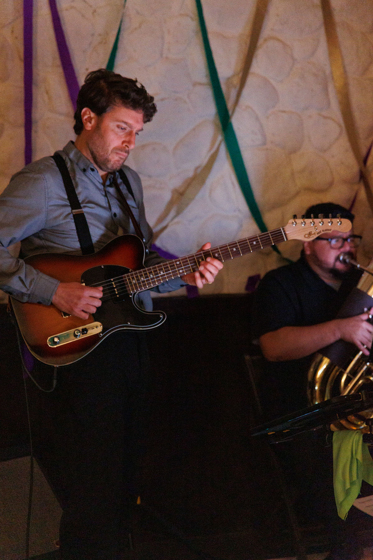 Rick Baumer with Telecaster